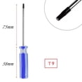 thumbnail image 2 of 4Pcs T6 T8 T9 Precision Screwdriver Security Tamper Proof Magnetic Screwdriver Bits For Xbox Ps3 Phone Repair Tool, 2 of 7