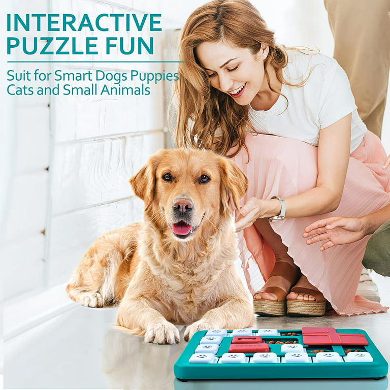 Dog Puzzle Toys for Smart Dogs, Interactive Dog Treat Puzzle for Large  Medium Small Breeds, Dog Enrichment Toys for Mental Stimulation Brain  Games