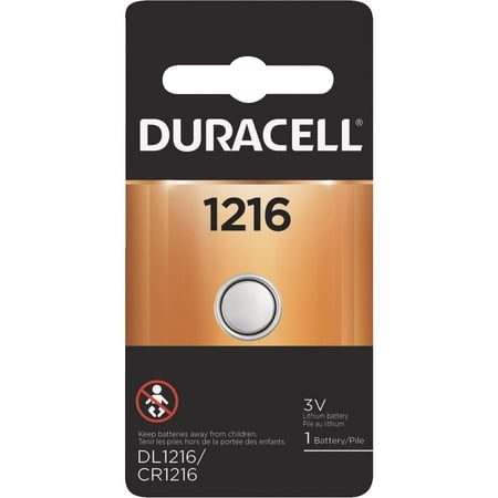 - Duracell 1216 Lithium Coin Cell Battery