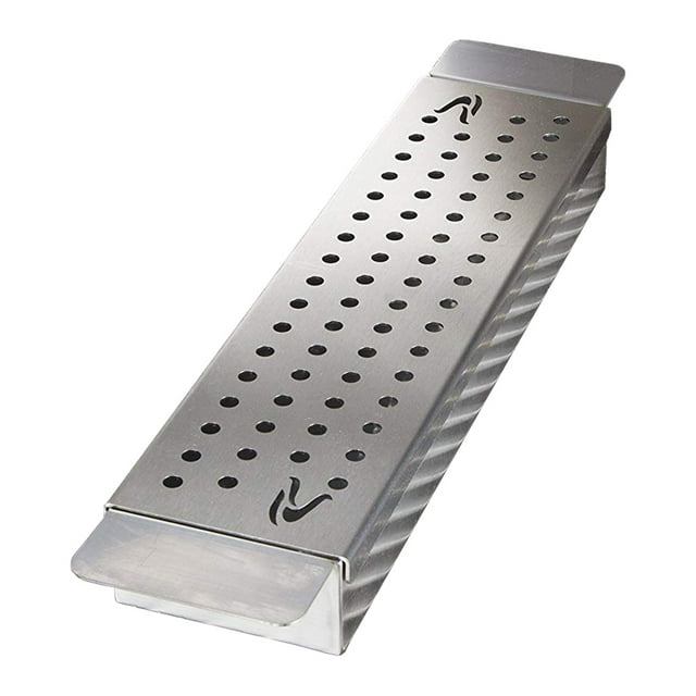 Bonfire CBASMK Heavy Duty Stainless Steel Drop In Propane Gas Grill Smoker Box