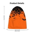 thumbnail image 4 of Sikiie Halloween With Black Bats Toddler Beanie Kids Beanie Hat Warm Winter Hats for Boys Girls Knit Cap, 4 of 7