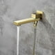 thumbnail image 2 of G1/2" Square Wall Mounted Solid Brass Shower Spout With Diverter Valve In-wall Shower Mixer Faucet Spout Filler, 2 of 5