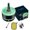 Green, variant on SDJMa Electric Makeup Brush Cleaner Machine Super-Fast Spinner Automatic USB-C - Cosmetic Brushes Cleanser Tool for All Size Beauty Set Liquid Foundation (Purple)