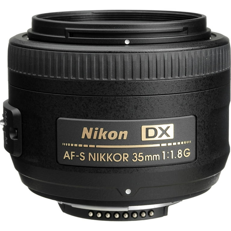 Nikon AF-S DX NIKKOR 35mm F/1.8G Prime Lens (2183) Intl with