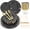 Black, variant on 175 Plastic Dinnerware Set, Disposable Dinnerware Set for 25 Guests Include 50 Plastic Plates,25 Silverware Set,25 Cups and 25 Napkins for Christmas,Party,Wedding(Navy Blue and Gold)