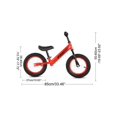 thumbnail image 3 of Bicicleta de Balance Fanhx Compraymas Rodada 12 Color Negro Fanhx Rodada 12 Bicicleta Balance sin Pedales, 3 of 8