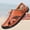 Brown, variant on Men's Beach and Outdoor Slippers Lightweight Casual Driving Shoes Breathable, Versatile, Comfortable Footwear for Hiking, Travel, Beach, and Everyday Wear