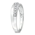 thumbnail image 4 of Everly Men's Diamond 10k White Gold Wedding Ring, 4 of 9