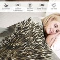 thumbnail image 3 of Orinice  Hedgehog Throw Blanket, Atelerix Albiventris Photography with Mother and Love and Family Theme, Flannel Fleece Accent Piece Soft Couch Cover for Adults 40x50in, 3 of 6