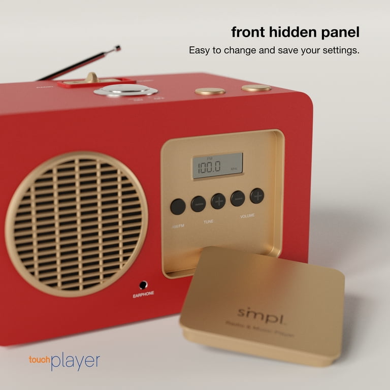 SMPL Easy FM Tuner Music and Radio Player for Dementia and