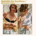 thumbnail image 4 of GFDYREE Soutien-Gorge Longline Sans Bretelles Sans Dos Convertible multi-Positions Invisible Sans Coutures pour Femmes Rehausseur, 4 of 6