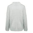 thumbnail image 6 of GigrtiJin Women's Knit Oversized Sweater Long Sleeve Turtleneck Casual Pullover Tops Fall Winter Fashion Loose Sweaters, 6 of 9