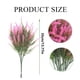 thumbnail image 2 of 12 paquetes de flores artificiales para exteriores, plantas artificiales de lavanda, arbustos falsos, arbustos artificiales, vegetación de plástico para exteriores, resistente a los rayos UV, lavanda, 2 of 5