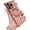 Pink, variant on Plating Leopard Cheetah Print Phone Case for iPhone (Purple,iPhone 13 Pro Max)