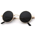 thumbnail image 1 of Gafas de sol KALIYADI redondas polarizadas de metal UV400 de 45 mm para hombres y mujeres, 1 of 7