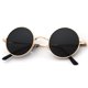 thumbnail image 1 of Gafas de sol KALIYADI redondas polarizadas de metal UV400 de 45 mm para hombres y mujeres, 1 of 7
