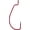 2, variant on Gamakatsu Red EWG Offset Worm Hook