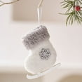 thumbnail image 5 of PALIFEUR Christmas Stockings Hanging, Xmas Small Stockings Christmas Decorations, Cute Personalized Christmas Stockings Pendant for Christmas Tree Decorations, 3.4x4 Inch, 5 of 7