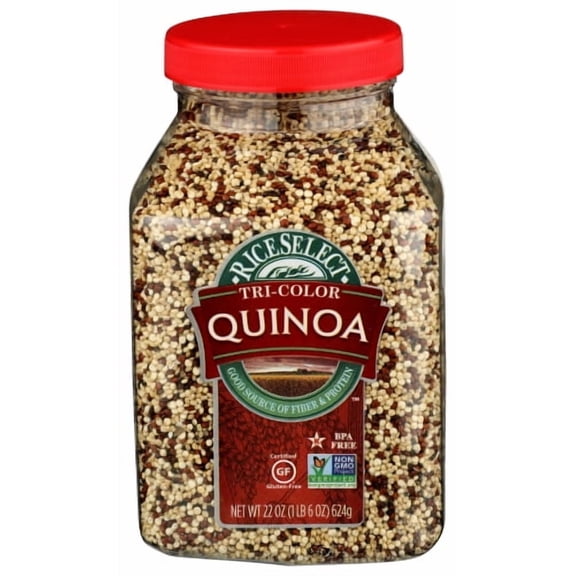 (Pack of 4) RiceSelect Tri-Color Quinoa 22 Oz