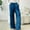 Blue, variant on BUIGTTKLOP Pants for Women 2026 Straight Leg Sweatpants Elastic Drawstring Waist Lounge Trousers with Pockets