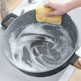 thumbnail image 1 of Kitchen Cleaning Dishwashing Loofah Silk Sponge Set for Gentle Scrubbing and Deep Cleanse, 1 of 3