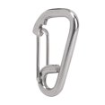 thumbnail image 1 of Mosquetón con resorte para puerta, gancho de seguridad, bloqueo de enlace rápido, hebilla de seguridad para paracaidismo (acero inoxidable 304 M10) NikouMX Deportes, 1 of 8