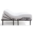 thumbnail image 2 of Clara Clark Basic Adjustable Bed Base, Split King Size Bed Frame, Motorized Head and Foot Incline, Adjustable Bed Frame, Wireless Remote, Fast & Easy Assembly, 2 of 8