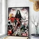 thumbnail image 5 of Póster de arte autoadhesivo de Anime Demon Slayer, calcomanía de pared elegante para sala de estar, bar, estética decorativa vintage, juego, habitación de niño, 5 of 5