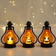 thumbnail image 7 of Happy date Halloween Pumpkin Lights-Halloween Pumpkin Lantern Skull Led Light Portable-with Battery for Ghost Party- Bar Party Atmosphere Props, Christmas Decoration, 7 of 7
