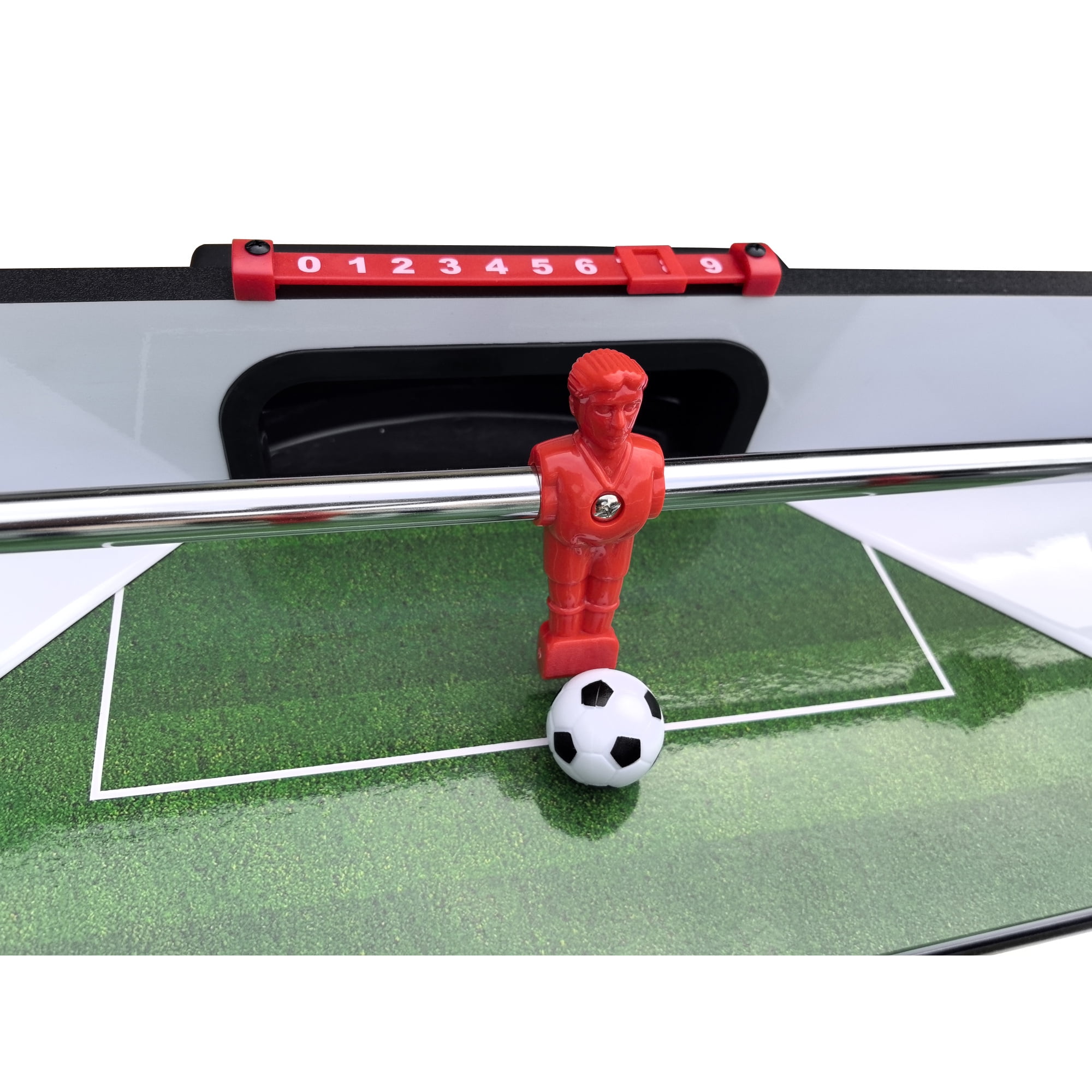 Jopath 5FT Soccer Table,Children's Game Table,Table Games for Kids and Adults for Family Game Room Brown