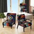 thumbnail image 1 of Designart « Vibrant Colorful Eye II » Fauteuil d'Appoint Moderne Bleu Rembourré - Fauteuil Moderne pour Salon, 1 of 7