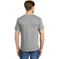 thumbnail image 2 of Hanes Men's Tagless ComfortSoft Crewneck T-Shirt Pack Of 5 Light Steel, XXX-Large, 2 of 5