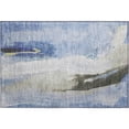 thumbnail image 2 of Addison Rugs Mayfield Premium Machine Washable Transitional Abstract Denim Rectangle Rug, 1'8" x 2'6", 2 of 6