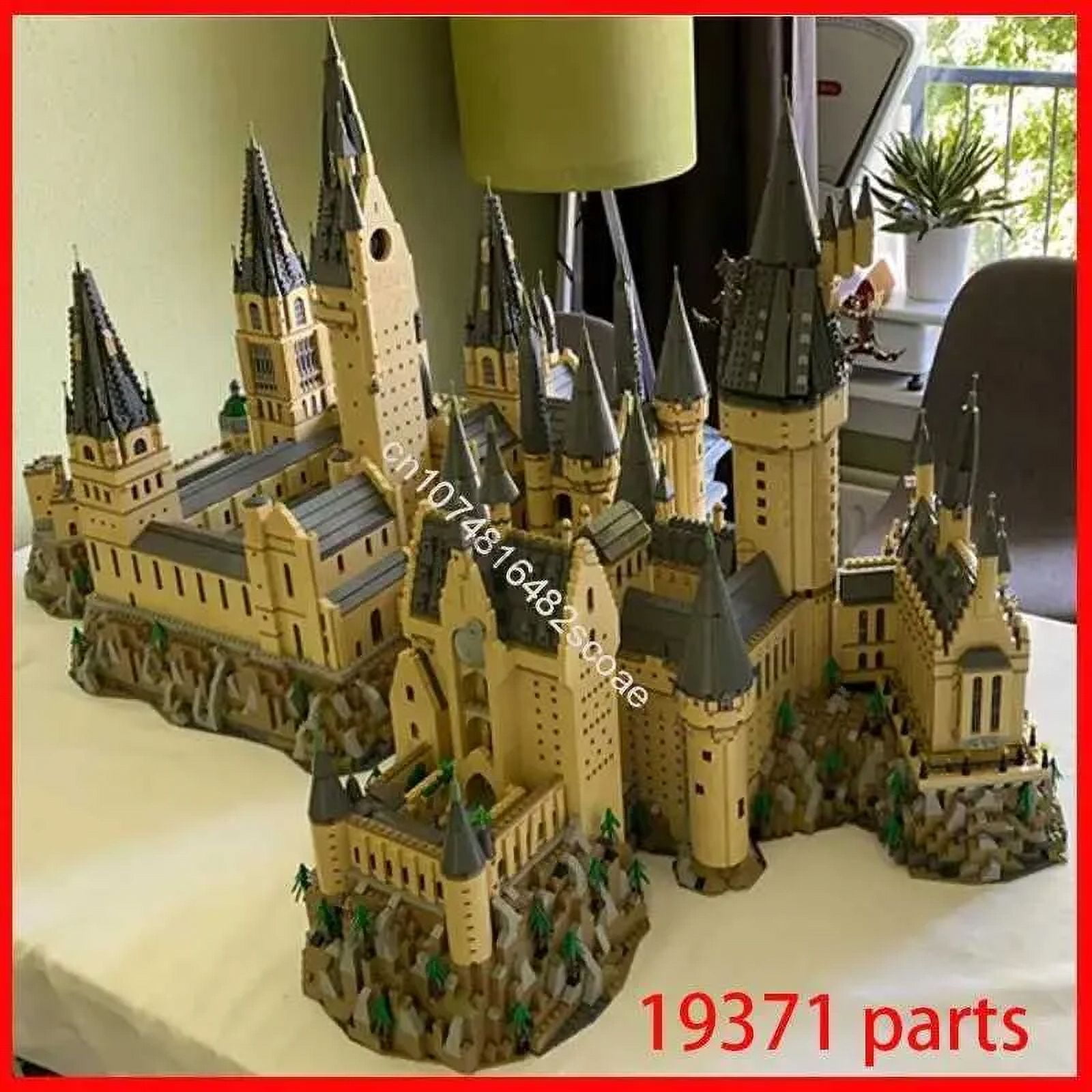 Blocks MOC 30884 Model Magic Movie Castle Central courtyard Fountain square Assembly Building Blocks brick Diy Kit for Adults Toys Gift 240120