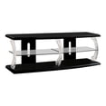 thumbnail image 1 of Bowery Hill Modern Wood Storage 72-Inch TV Stand in Black, 1 of 5