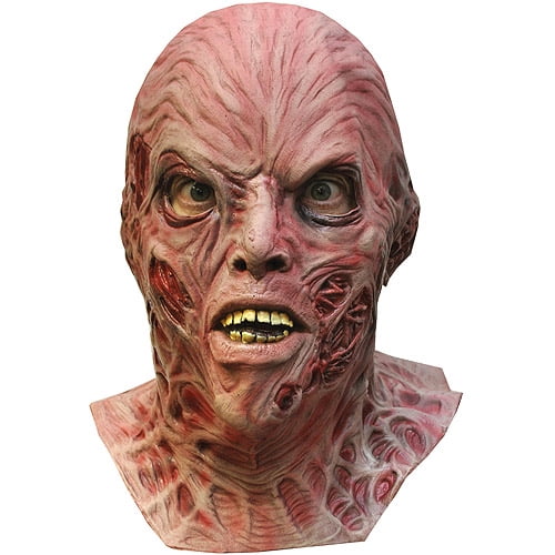 Freddy Krueger Mask A Nightmare on Elm Street Halloween Adult Costume Accessory