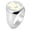 Silver, variant on Sterling Silver Teddy Bear Love Engraved Round Flat Top Polished Ring