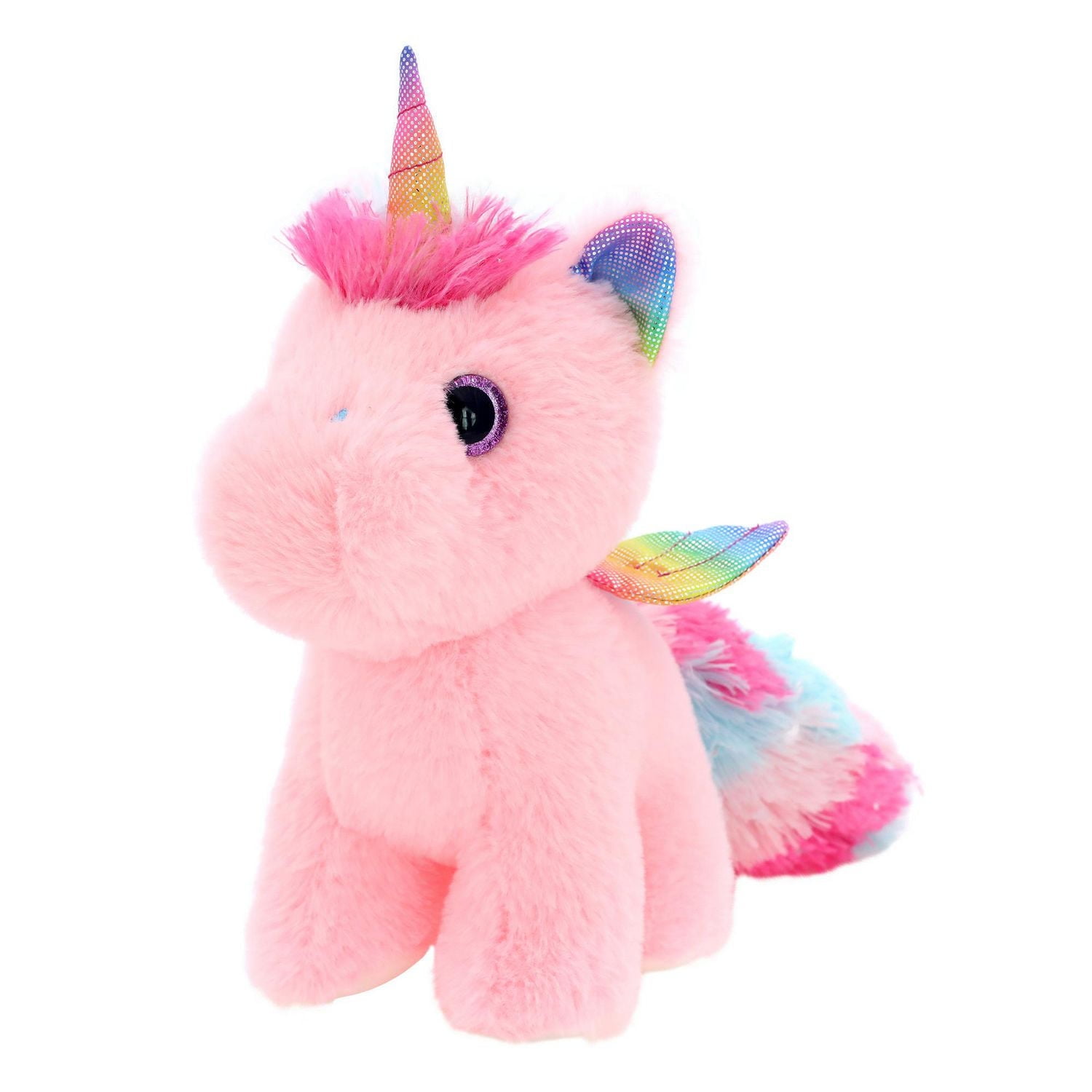 Tout pour Célébrer Saint-Valentin Jouet en peluche de taille moyenne avec une grande queue, Pegasus