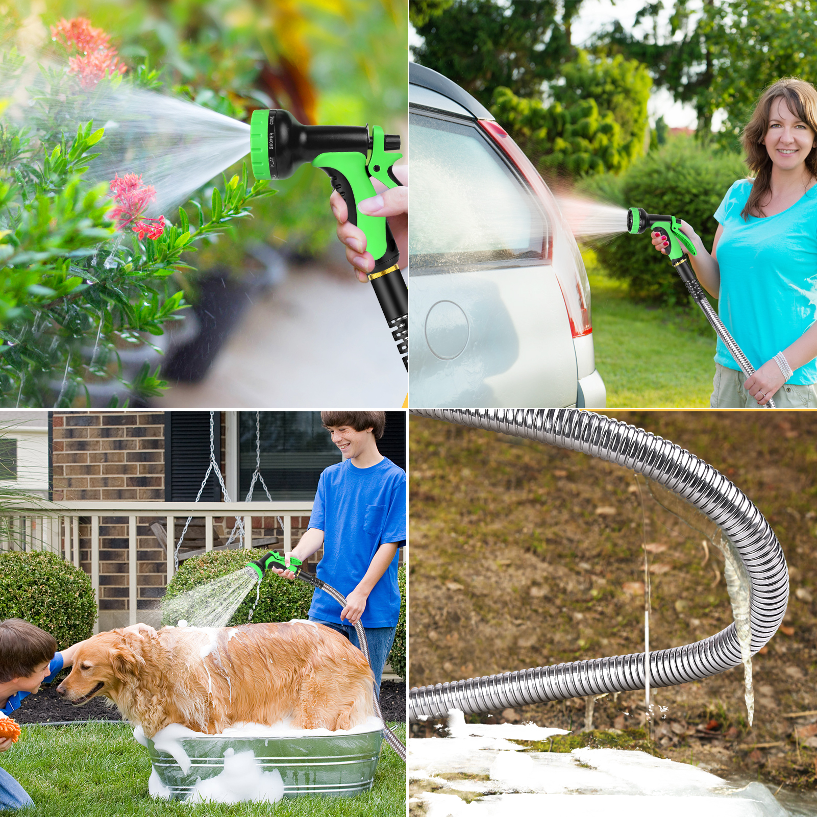 Flyclix 75' Stainless Steel Garden Hose photo 6