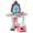 Blue 380, variant on Kids Vanity Set with Self-Opening Magic Mirror and Lights, Princess Makeup Table with 31 Accessories, Imaginative Toy for 3-6 Year Old Girls