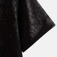 thumbnail image 6 of RUTAYY Men's Shirts Leopard Print Loose Casual Short Sleeve Turndown Collar Comfortable Indoor Outdoor Activities Fashion Vacation Blouse, 6 of 6