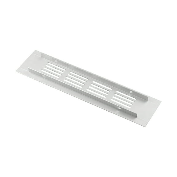 Aluminum Vent Cover Grille - Ventilation Mesh, Room Kitchen Cabinet, White, Durable Breathable, Airflow Solution