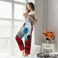 thumbnail image 5 of Kdxio Women's Comfy Stretch Stylish Polar Bear Sunglasses Print Drawstring Pajama Pants-Large, 5 of 5