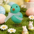 thumbnail image 4 of Easter Decor Plush Chicks with Bows for Spring Home Table, Yard, Party Desk Decorations, 4 of 6