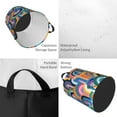 thumbnail image 2 of Vibrant Color Hues Painting Laundry Hamper Medium Storage Basket/Toy Organizer/Dirty Clothes Bucket, 2 of 5