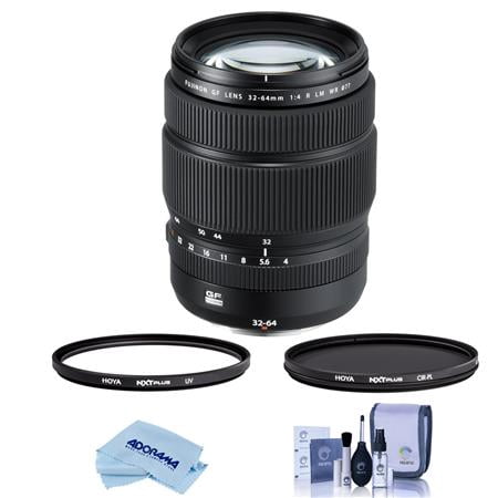 UPC: 0192223126756 | GF 32-64mm f/4 R LM WR Lens  Bundle with Hoya 77mm UV+CPL Filter  ProOptic Cleaning Kit  Cleaning Cloth