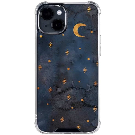 Skinit Moon and Stars iPhone 14 Plus Clear Case