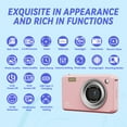 thumbnail image 5 of InsCrazy Digital Camera 1080P High-definition Digital Camera 2.4-inch Multifunctional Student Entry- CCD Camera Portable Festival Gift, 5 of 8