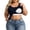 Navy, variant on Tennis Dresses for Women Plus Size Womens Ribbed Tank Tops with Built-In Bra, Round Neck Fitting Sleeveless Cami for Loungewear Sports Navy 3XL