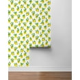 thumbnail image 3 of Daisy Bennett DB20403 18 ft. Lemoncello Wallpaper, White, 3 of 6